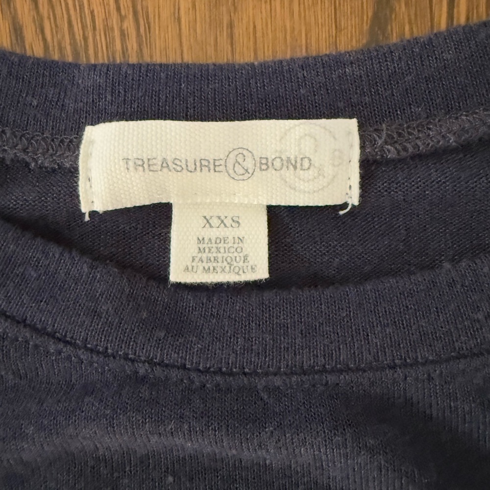 LIKE NEW Treasure & Bond Ombré Top Size XXS - Picture 8 of 11